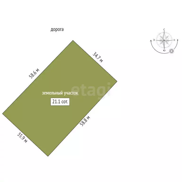 Участок в Ленинградская область, Гатчинский муниципальный округ, ... - Фото 1