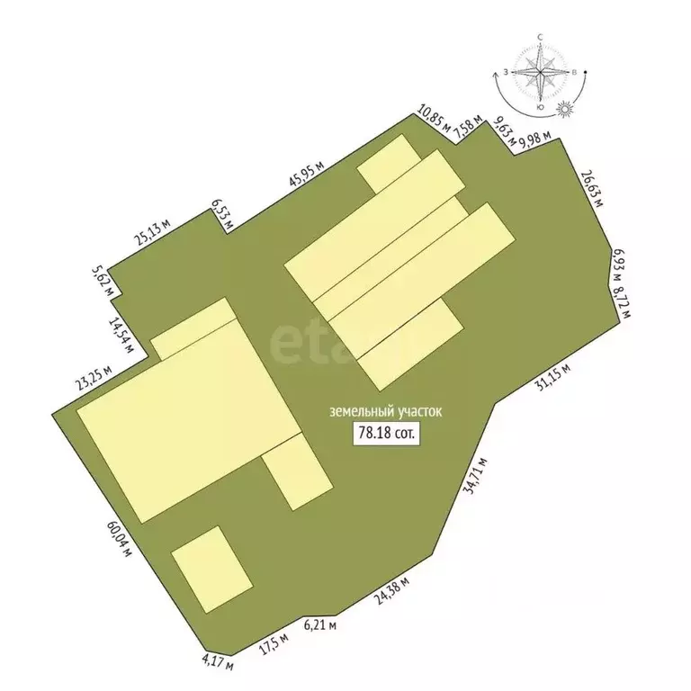 Склад в Амурская область, Архара пгт  (10977 м) - Фото 2