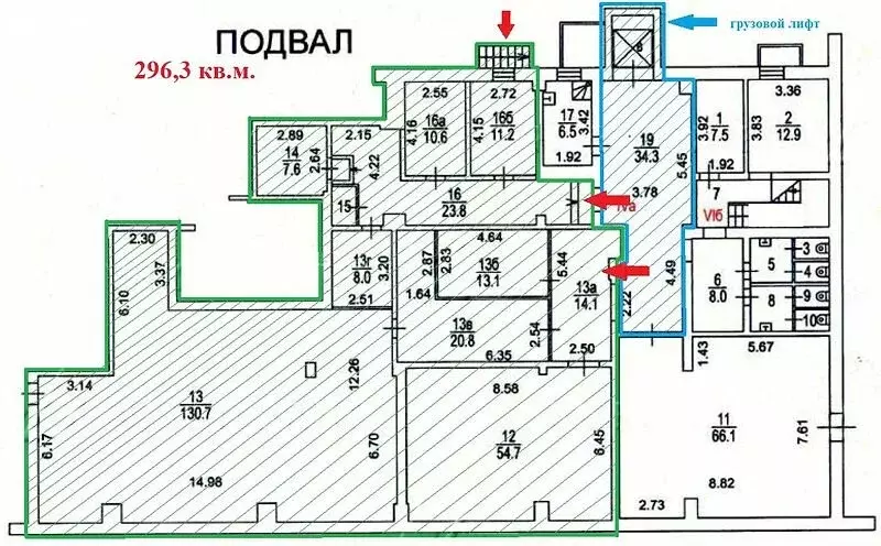 Склад (296 м) - Фото 1