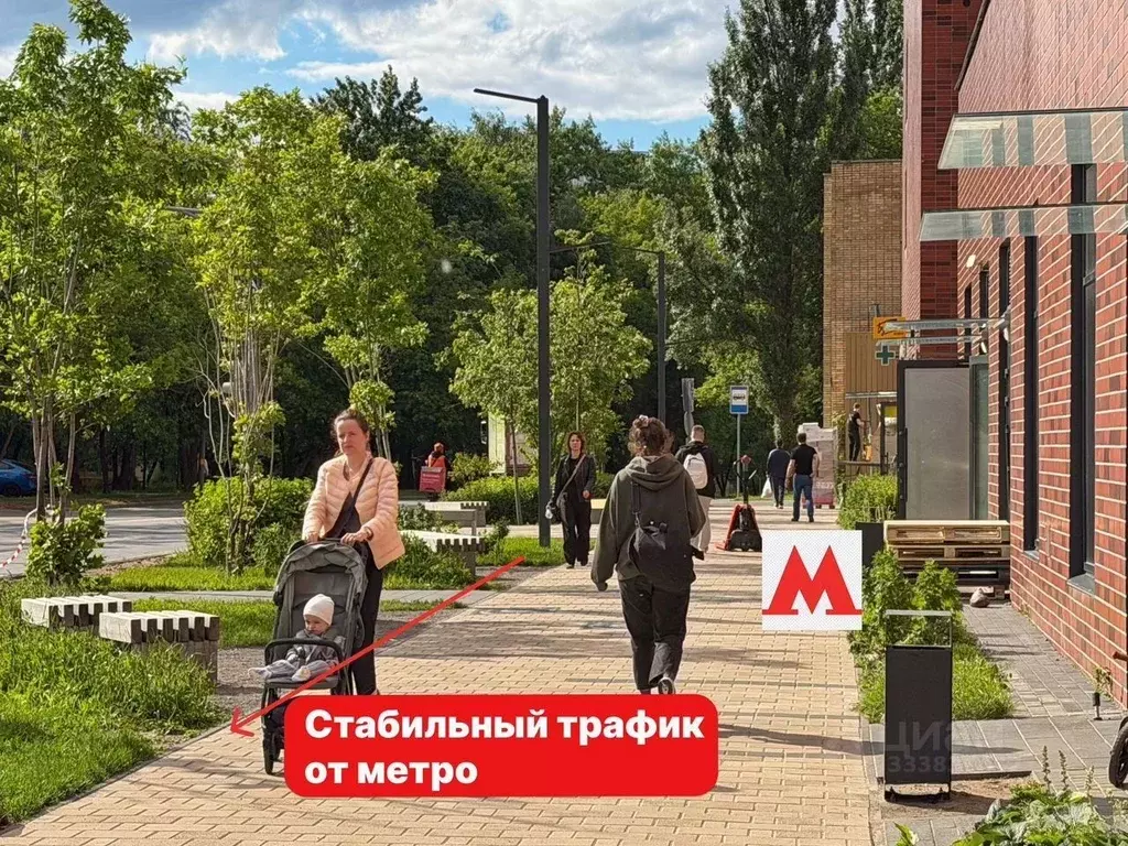 Помещение свободного назначения в Москва Кольская ул., 8к1 (10 м) - Фото 2
