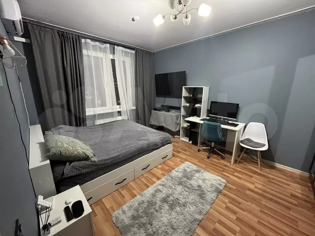 1-к. квартира, 34,5 м, 9/15 эт. - Фото 0
