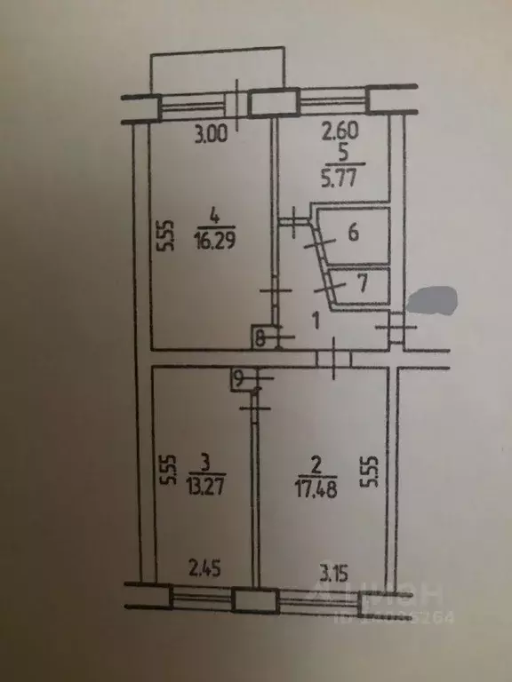 3-к кв. Белгородская область, Старый Оскол Горняк мкр, 21 (62.0 м) - Фото 1