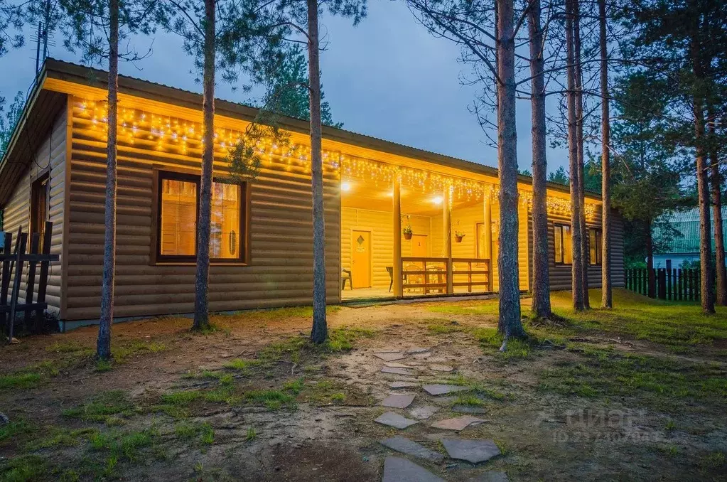 Дом в Карелия, Олонецкий район, Коверское с/пос, д. Сяндеба  (77 м) - Фото 1