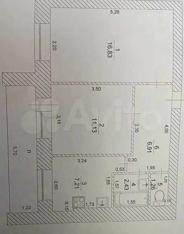 2-к. квартира, 48 м, 4/12 эт. - Фото 0