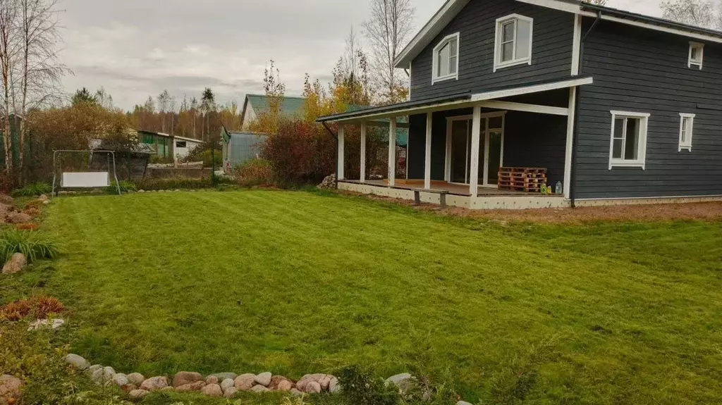 Дом в Ленинградская область, Выборг Джатиево СНТ,  (170 м) - Фото 1