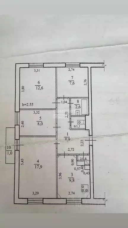 4-к кв. Забайкальский край, Чита Ковыльная ул., 20 (69.3 м) - Фото 1