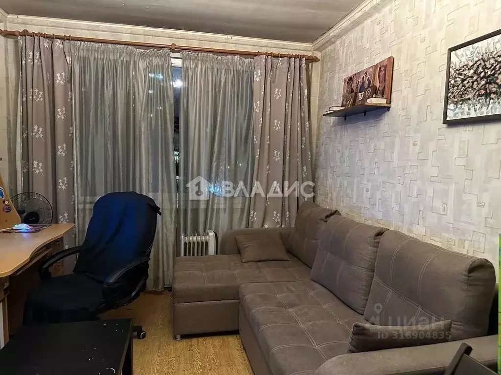 1-к кв. Московская область, Люберцы Комсомольская ул., 4 (29.4 м) - Фото 0