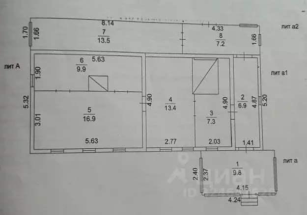 Дом в Московская область, Ступино городской округ, д. Толбино ул. ... - Фото 2