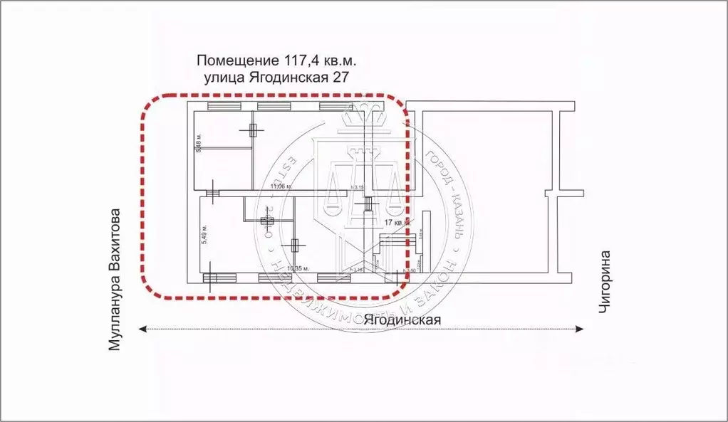 Помещение свободного назначения в Татарстан, Казань Ягодинская ул., 27 ... - Фото 1