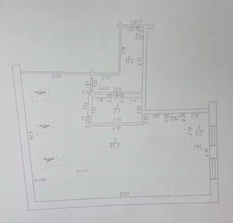 3-к кв. Татарстан, Казань ул. Сары Садыковой, 9 (110.0 м) - Фото 2