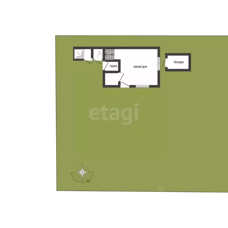 Дом в Смоленская область, Вязьма Строитель (около микрорайона ... - Фото 2