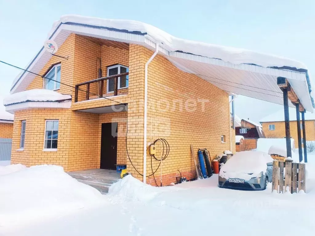 Дом в Пермский край, Краснокамский муниципальный округ, с. Мысы ул. ... - Фото 1