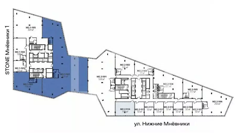 Помещение свободного назначения в Москва ул. Нижние Мневники, 37АС17 ... - Фото 2