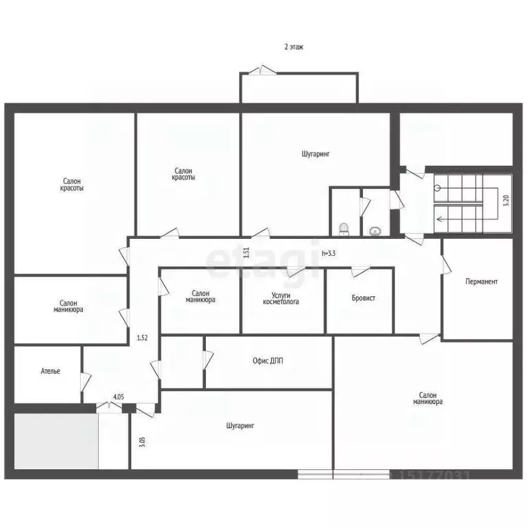 Торговая площадь в Ямало-Ненецкий АО, Новый Уренгой Юбилейный мкр, 3/6 ... - Фото 2