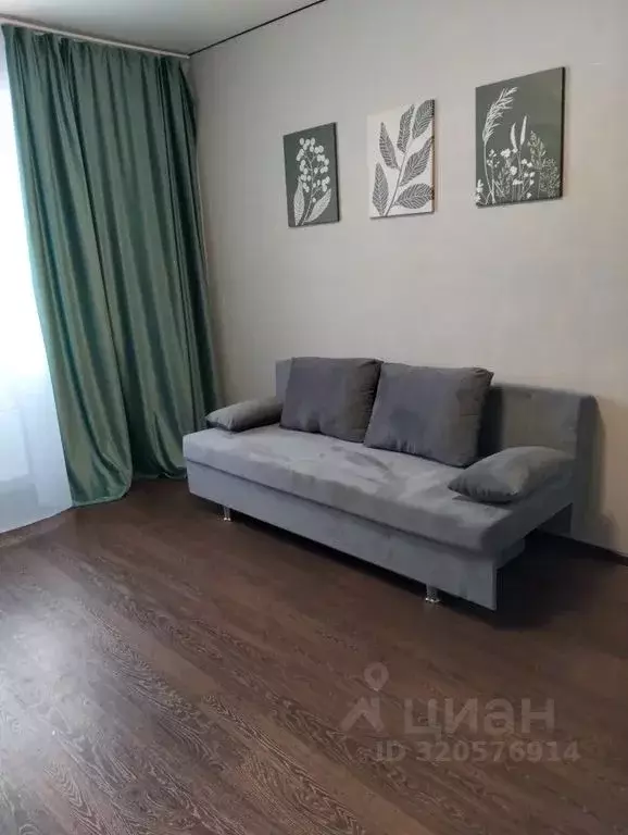 Студия Новосибирская область, Обь Октябрьская ул., 3 (37.0 м) - Фото 1