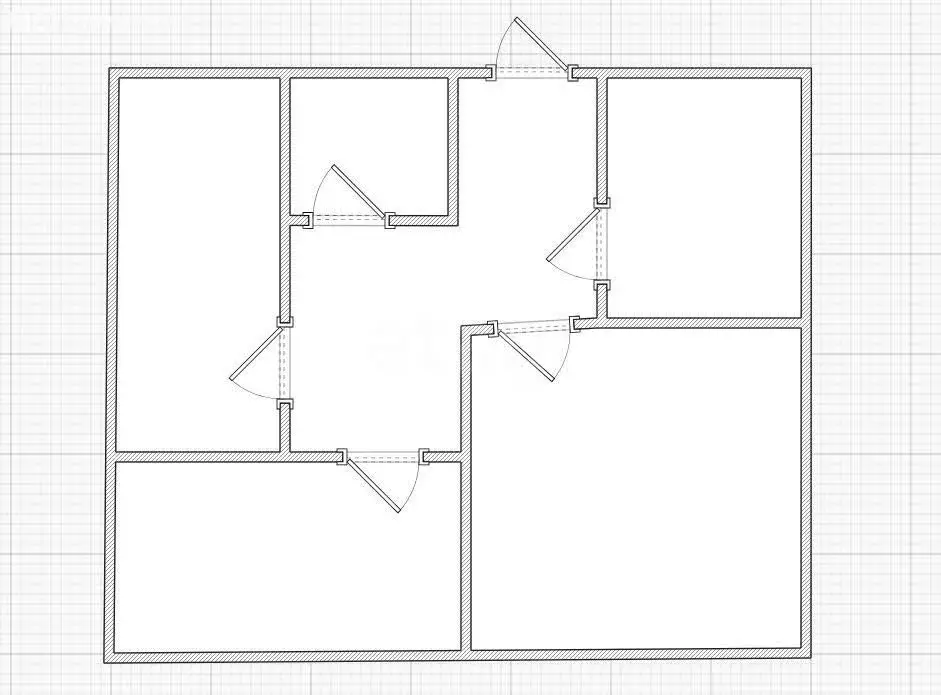 3-комнатная квартира: Магас, проспект Идриса Зязикова, 32А (80 м) - Фото 1