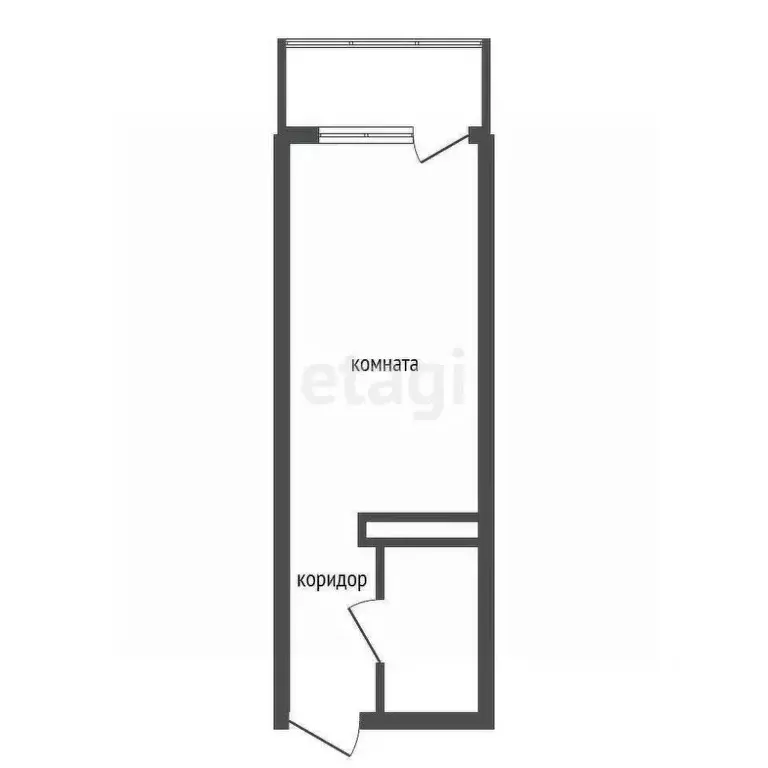 Студия Воронежская область, Воронеж ул. 9 Января, 233/40 (24.8 м) - Фото 2