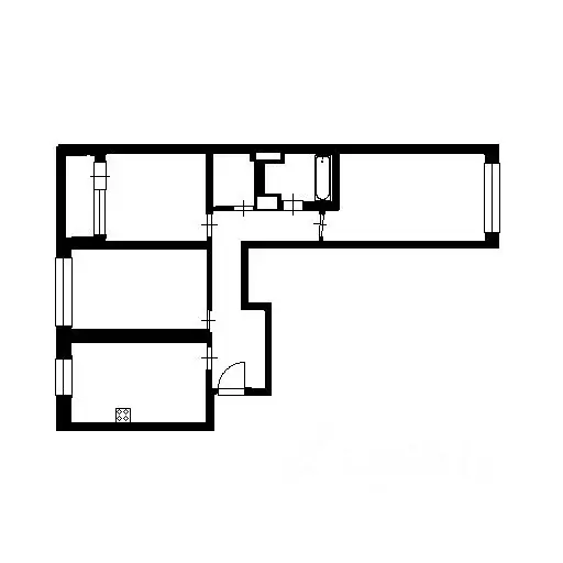3-к кв. Санкт-Петербург Вербная ул., 17К1 (72.0 м) - Фото 1