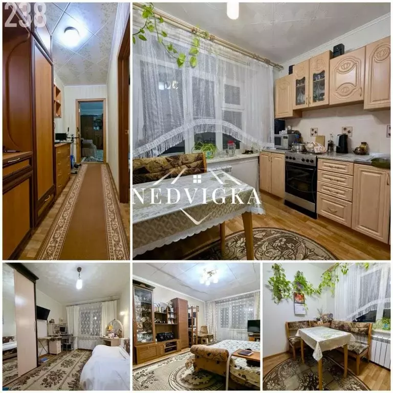 Квартира, 2 комнаты, 52.2 м - Фото 1