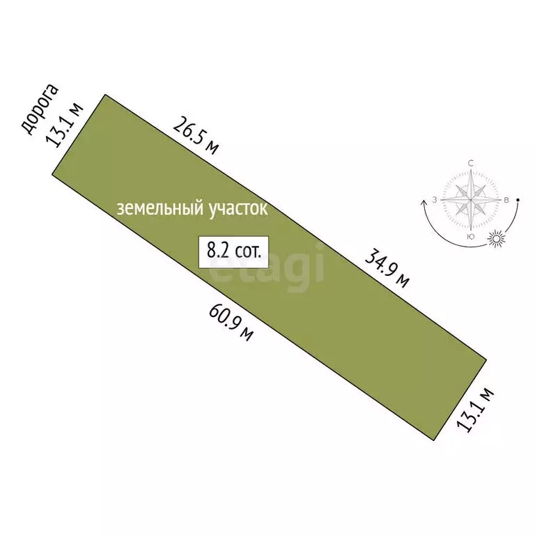 Участок в Тюмень, микрорайон Парфёново, улица Павлова (6 м) - Фото 1