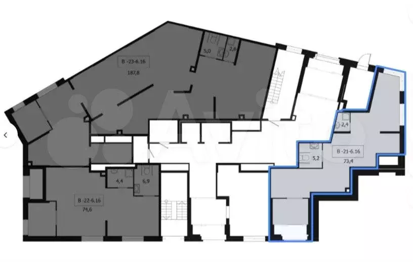 Продажа помещения свободного назначения 73 м2 - Фото 1