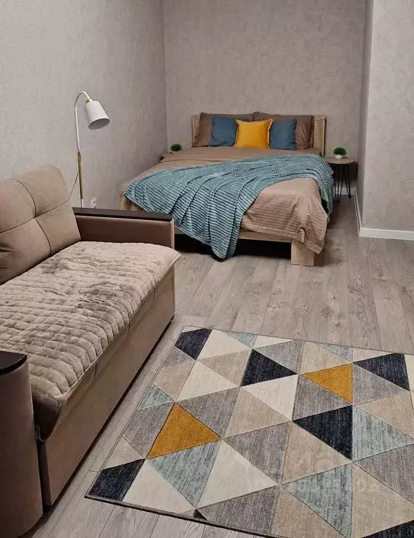 1-к кв. Рязанская область, Рязань Олимпийский городок мкр, 4 (34.0 м) - Фото 1