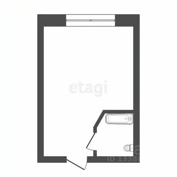 Студия Красноярский край, Красноярск Новая ул., 10 (15.0 м) - Фото 2