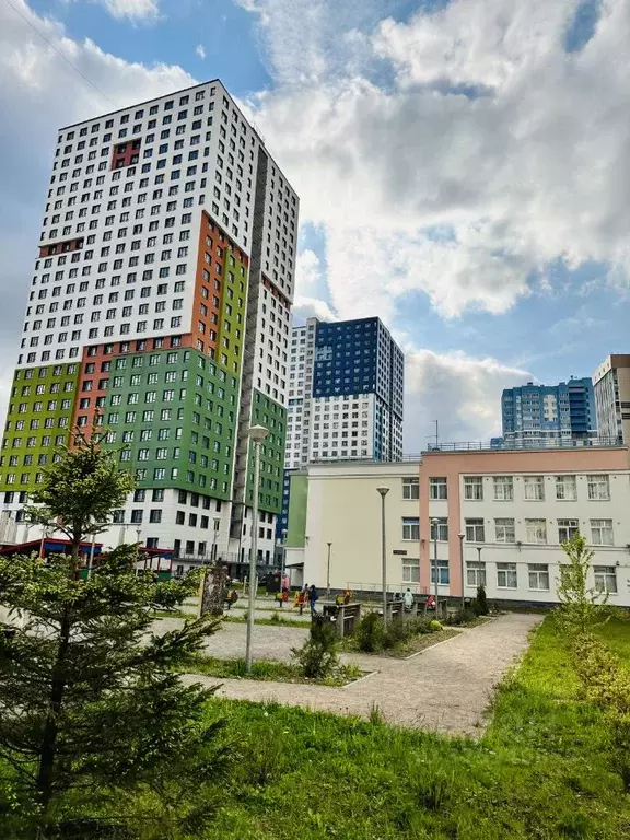 1-к кв. Санкт-Петербург пос. Парголово, ул. Архитектора Белова, 6к3 ... - Фото 1