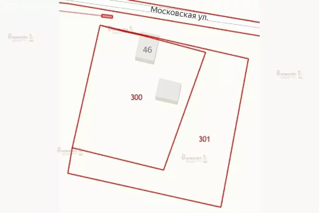 Участок в село Афанасьевское, Московская улица, 46 (28 м) - Фото 1