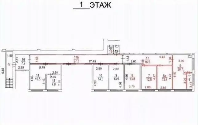 Помещение свободного назначения в Москва Батайский проезд, 55 (172 м) - Фото 2