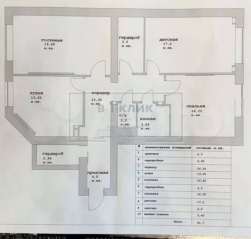 3-к. квартира, 92 м, 2/9 эт. - Фото 0