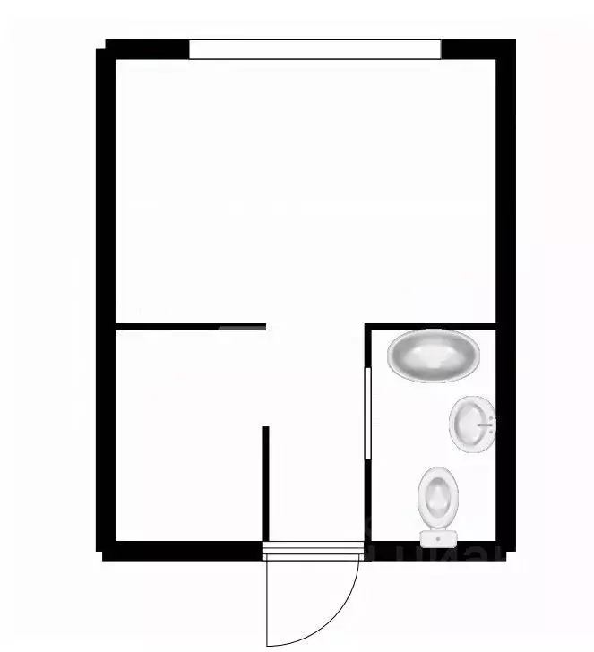 Студия Томская область, Томск Алтайская ул., 157 (18.5 м) - Фото 2