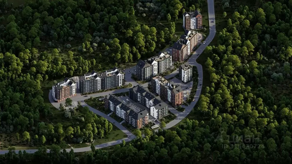 3-к кв. Калининградская область, Светлогорск Лесная Сказка жилой ... - Фото 1