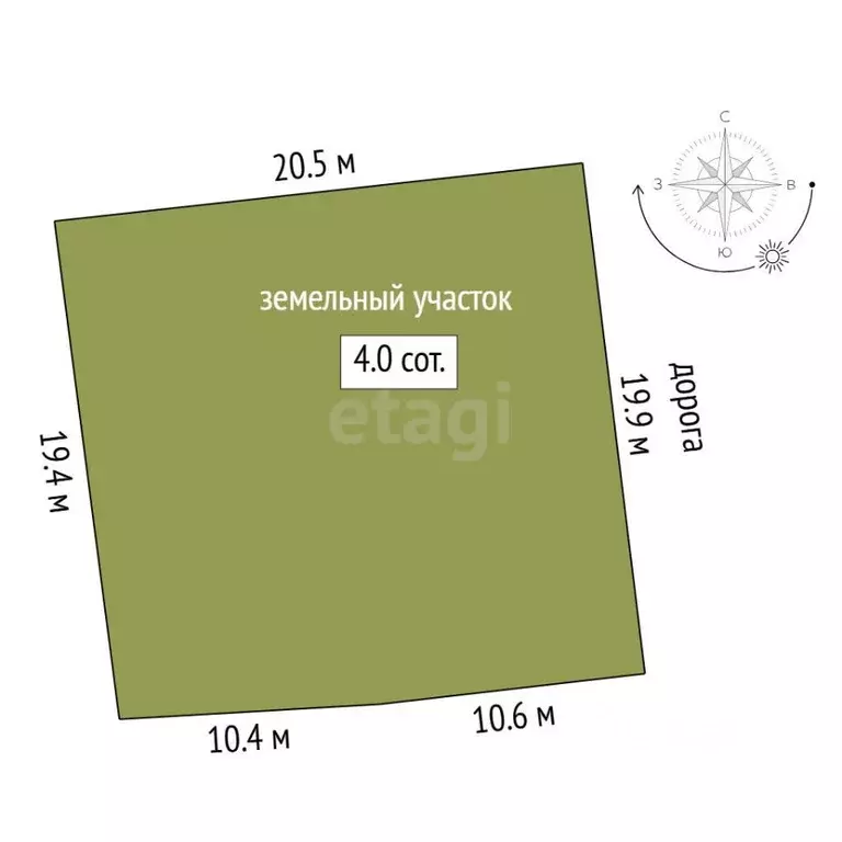 Участок в Тюменская область, Тюмень Плодовое СНТ, ул. Сосновая, 11 ... - Фото 2