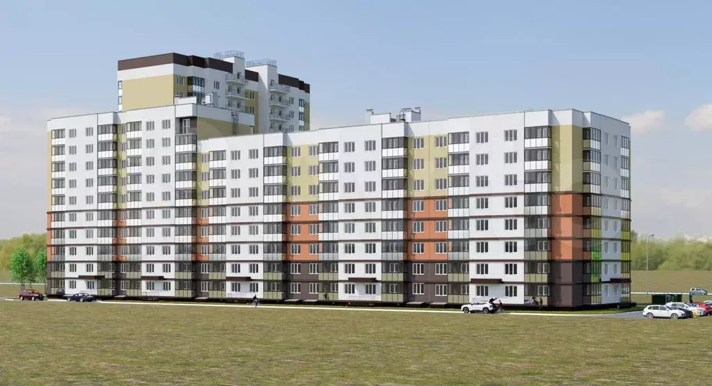 2-к. квартира, 58,4 м, 5/10 эт. - Фото 1