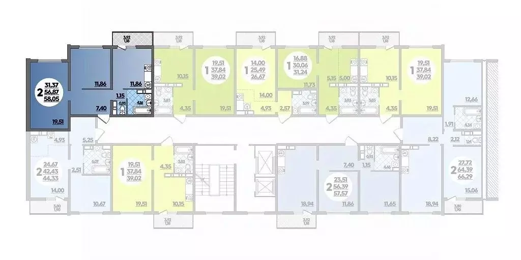 2-к кв. Краснодарский край, Краснодар ул. Генерал-лейтенанта ... - Фото 1