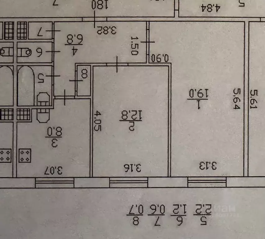 2-к кв. Санкт-Петербург Искровский просп., 15К2 (51.3 м) - Фото 2