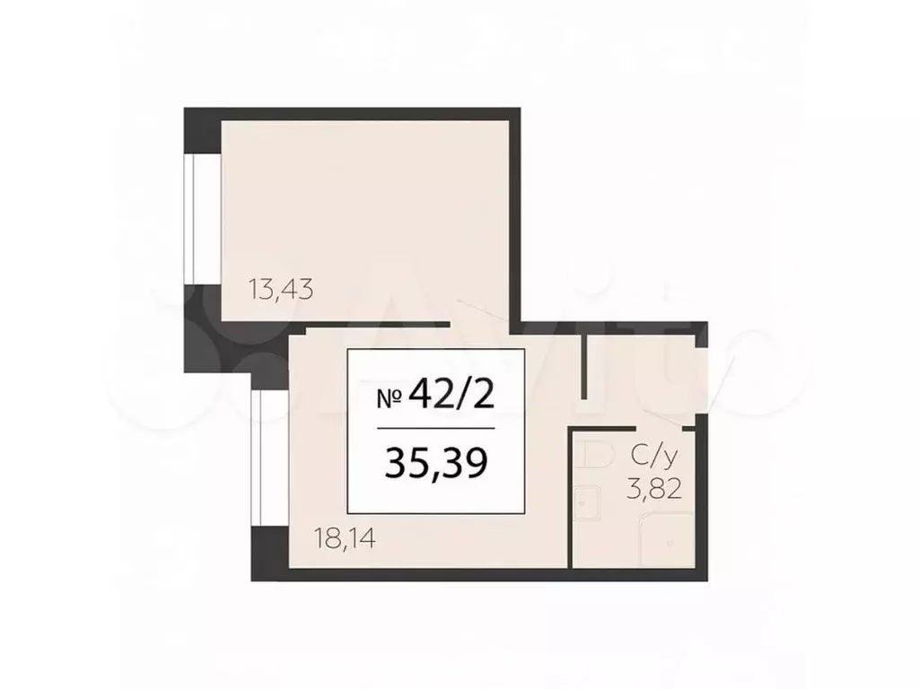 Продам помещение свободного назначения, 35.39 м - Фото 0