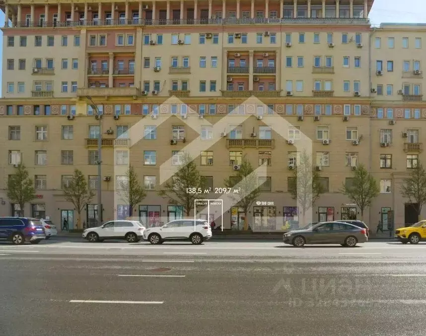 Помещение свободного назначения в Москва ул. Земляной Вал, 25 (210 м) - Фото 1