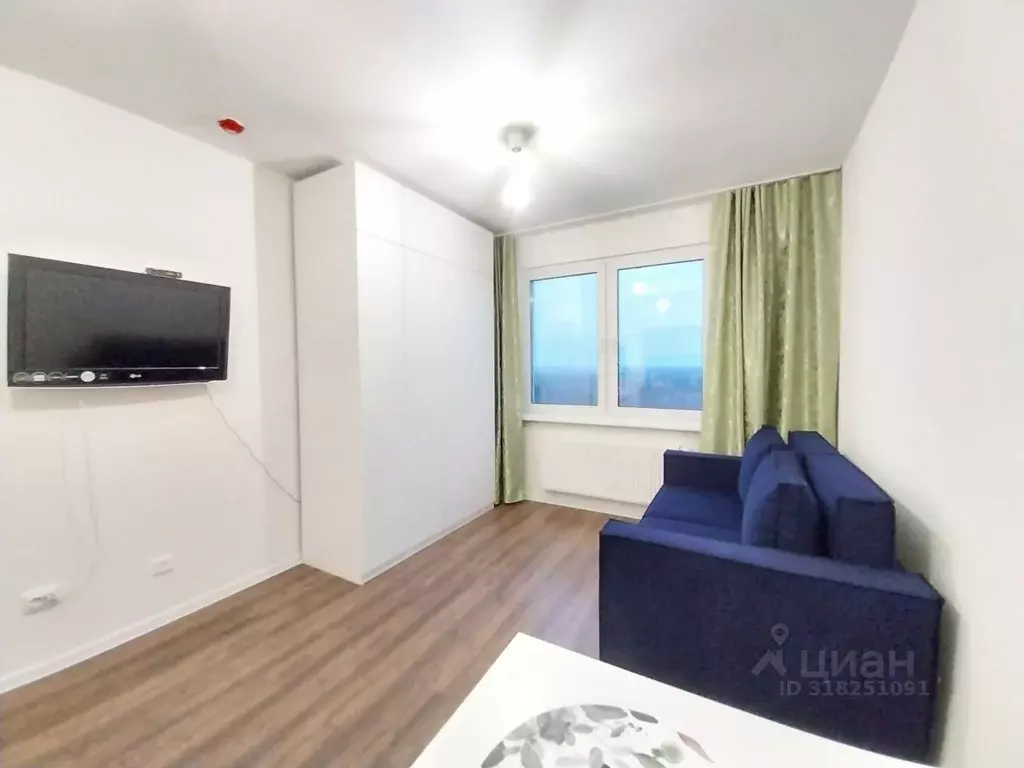 Студия Санкт-Петербург ул. Пейзажная, 26 (20.4 м) - Фото 1