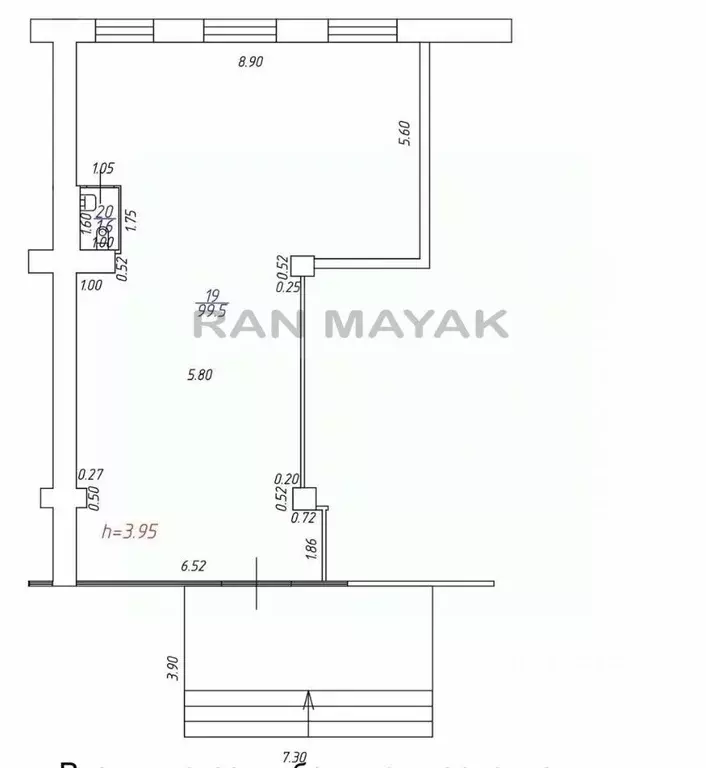 Помещение свободного назначения в Адыгея, Майкоп ул. Хакурате, 636 ... - Фото 1