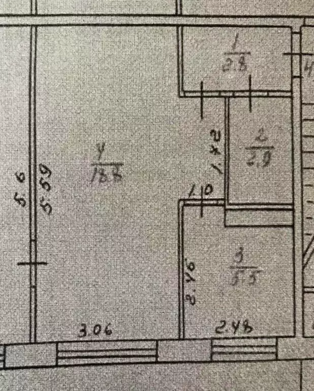 2-к кв. Ульяновская область, Ульяновск ул. Тельмана, 26 (43.8 м) - Фото 1