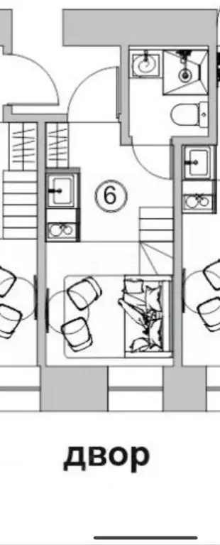 Студия Санкт-Петербург Греческий просп., 17 (13.3 м) - Фото 2