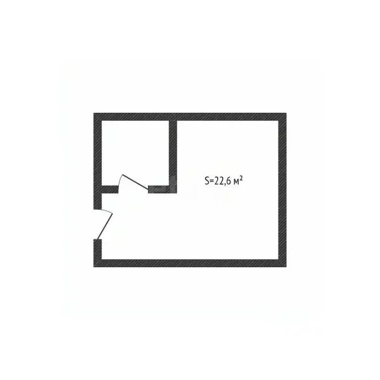 Студия Краснодарский край, Геленджик Новороссийская ул., 169 (22.6 м) - Фото 0
