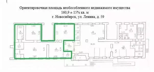 Помещение свободного назначения в Новосибирская область, Новосибирск ... - Фото 1