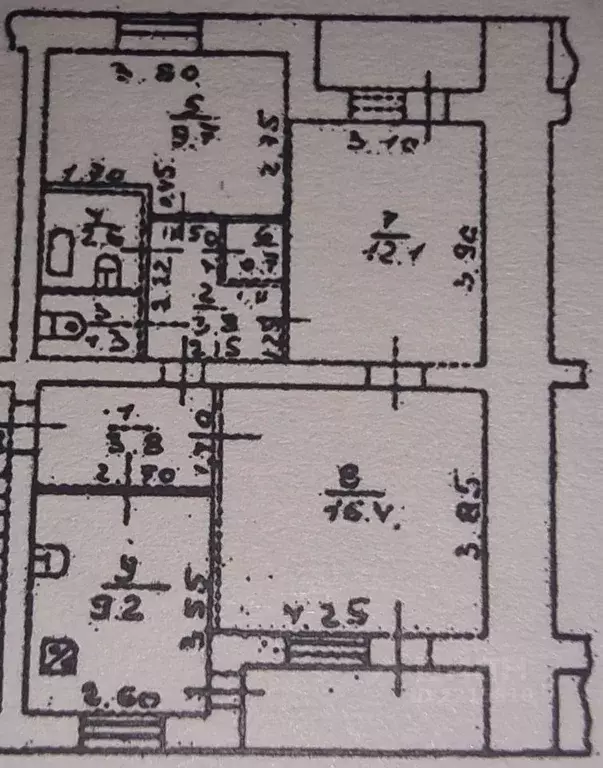 3-к кв. Ростовская область, Таганрог ул. Яблочкина, 41 (59.6 м) - Фото 1