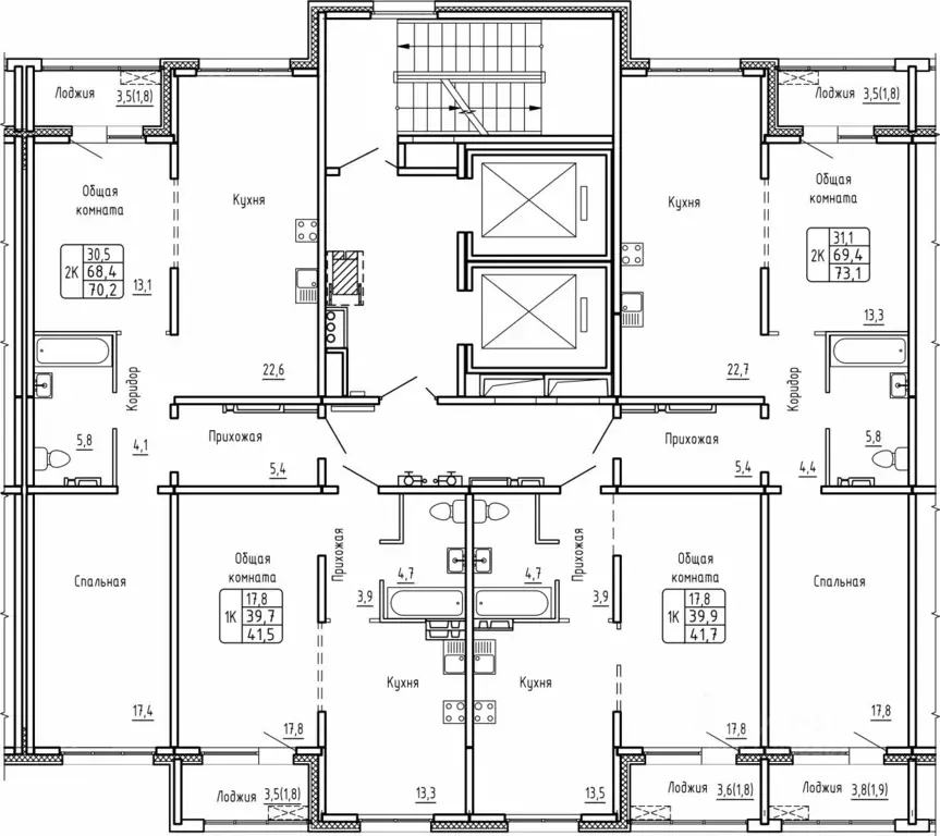 2-к кв. Новосибирская область, Новосибирск Самоцветы жилой комплекс ... - Фото 1