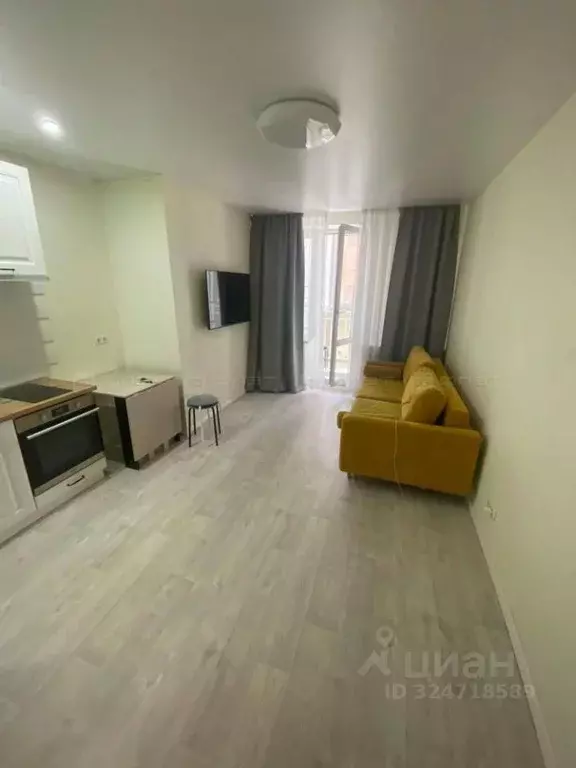 1-к кв. Татарстан, Казань ул. Аметьевская магистраль, 16к4 (28.0 м) - Фото 1