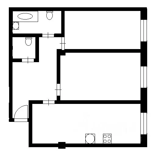 2-к кв. Санкт-Петербург Лиственная ул., 18к1 (67.7 м) - Фото 2