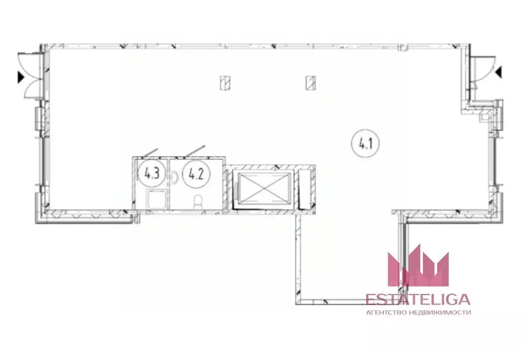 Помещение свободного назначения в Москва ул. Петра Кончаловского, 7к3 ... - Фото 1